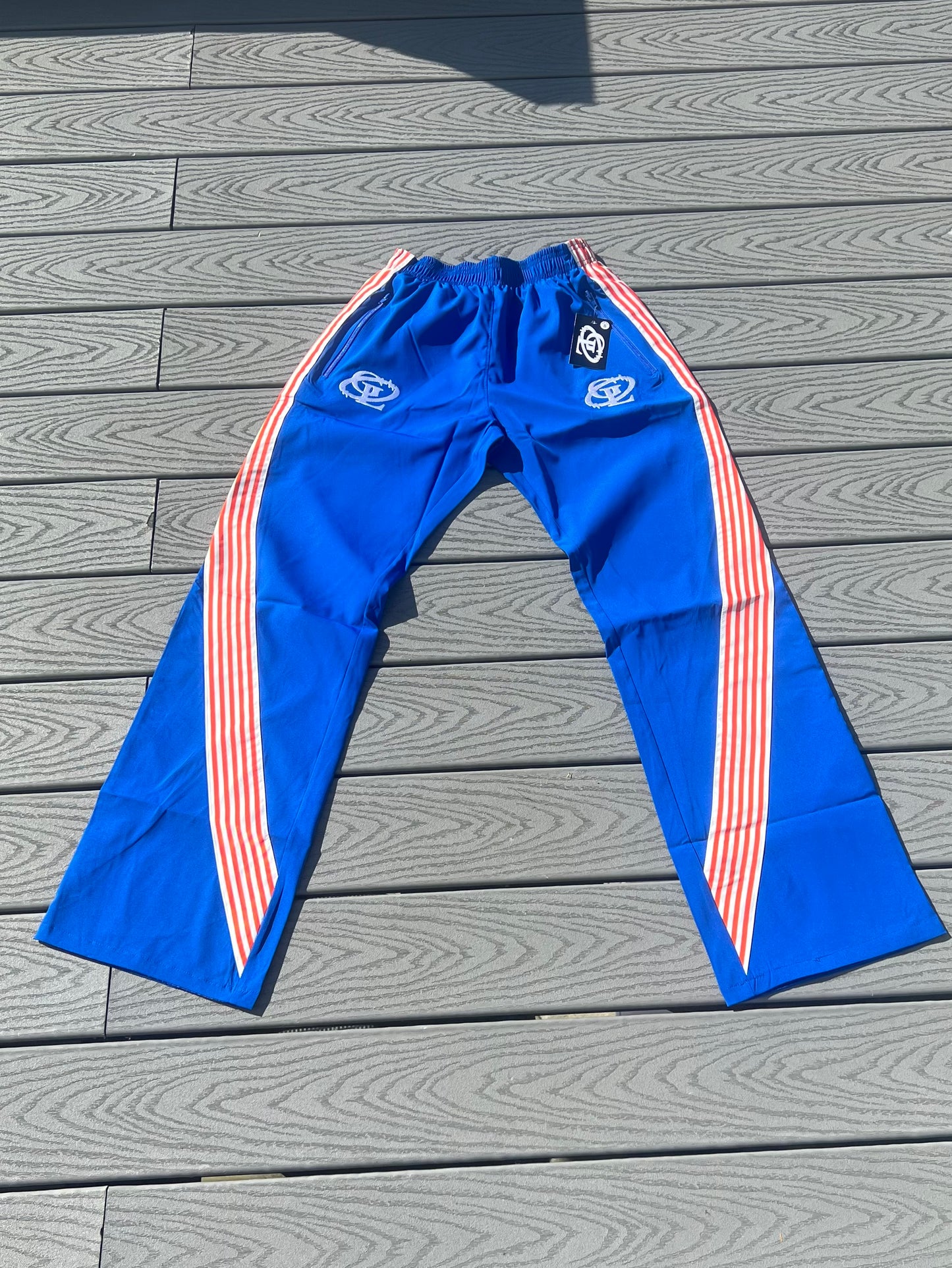 Blue Trackpants